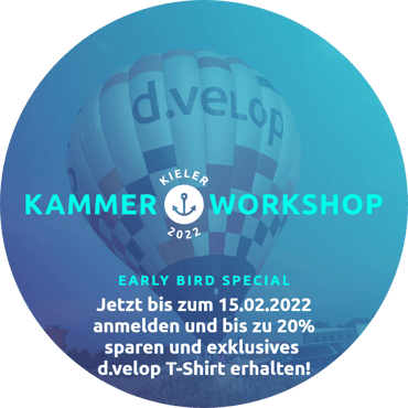 Runder Störer Website Kieler Kammer Workshop 2022 – Rabatt_T-Shirt